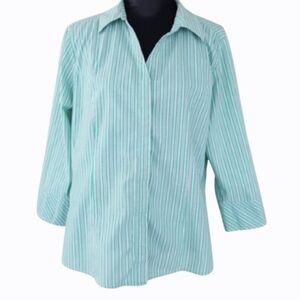 RIDERS by LEE Women's Classic Western Shirt (XL)